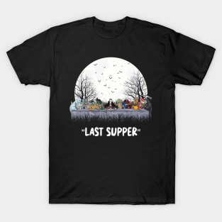 The Last Spooktacular Supper: A Halloween Twist T-Shirt